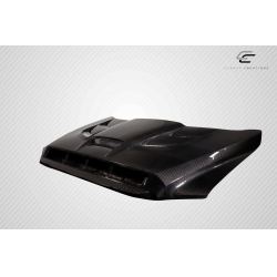 2014-2021 Toyota Tundra Carbon Creations Viper Look Hood - 1 Piece image - 4