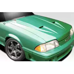1987-1993 Ford Mustang STM Hood - 1 Piece image - 6