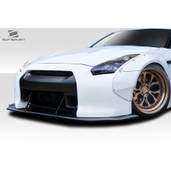 2009-2016 Nissan GT-R R35 Duraflex LBW Front Bumper - 1 Piece image - 3