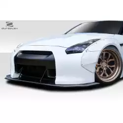 2009-2016 Nissan GT-R R35 LBW Front Splitter - 1 Piece image - 6