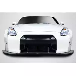2009-2016 Nissan GT-R R35 LBW Front Splitter - 1 Piece image - 1