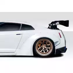 2009-2021 Nissan GT-R R35 LBW Rear Fender Flares - 4 Piece image - 1