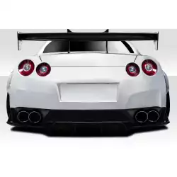2009-2016 Nissan GT-R R35 LBW Rear Diffuser / Splitters - 3 Piece image - 1