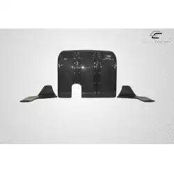 2009-2016 Nissan GT-R R35 LBW Rear Diffuser / Splitters - 3 Piece image - 3