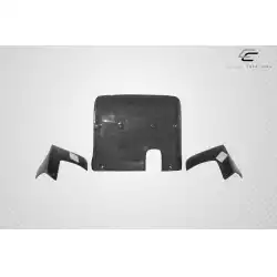 2009-2016 Nissan GT-R R35 LBW Rear Diffuser / Splitters - 3 Piece image - 5