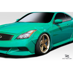 2008-2015 Infiniti G Coupe G37 Q60 Duraflex LBW Front Fender Flares - 4 Piece image - 3