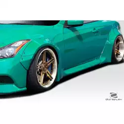 2008-2015 Infiniti G Coupe G37 Q60 LBW Side Skirts - 2 Piece image - 7