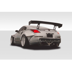 2003-2008 Nissan 350Z Z33 Duraflex RBS Rear Fender Flares (+80mm) - 2 Piece image - 4