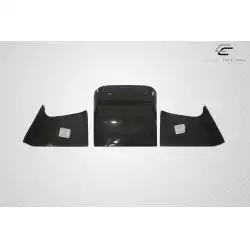 2003-2008 Nissan 350Z Z33 RBS Rear Diffuser - 3 Piece (S) image - 4