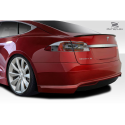 2012-2016 Tesla Model S Duraflex UTech Rear Diffuser - 1 Piece image - 1