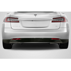 2012-2016 Tesla Model S Carbon Creations UTech Rear Diffuser - 1 Piece image - 1