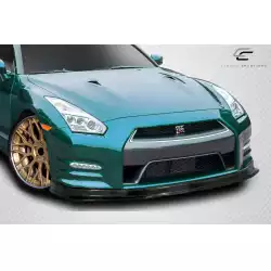 2012-2016 Nissan GT-R R35 HK Front Lip Spoiler - 1 Piece image - 5