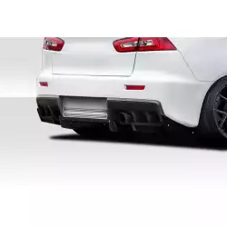 2008-2015 Mitsubishi Lancer Evolution 10 VR-S Rear Diffuser - 1 Piece image - 1