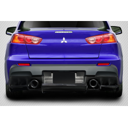2008-2015 Mitsubishi Lancer Evolution 10 Carbon Creations VR-S Rear Diffuser - 1 Piece image - 1