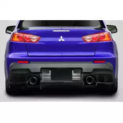 2008-2015 Mitsubishi Lancer Evolution 10 VR-S Rear Diffuser - 1 Piece image - 1