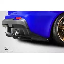 2008-2015 Mitsubishi Lancer Evolution 10 VR-S Rear Diffuser - 1 Piece image - 5