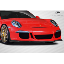 2012-2015 Porsche 911 Carrera 991 Carbon Creations DriTech GT3 Look Front Bumper - 1 Piece image - 2
