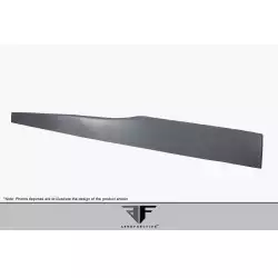 2014-2020 BMW 4 Series F32 AF-1 Wide Body Side Spliters ( GFK ) - 2 Piece ( Must be used with Couture M Sport Look Side Skirts ) (S) image - 2