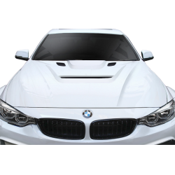 2012-2018 BMW 3 Series F30 / 2014-2020 4 Series F32 AF-1 Hood ( GFK ) - 1 Piece image - 1