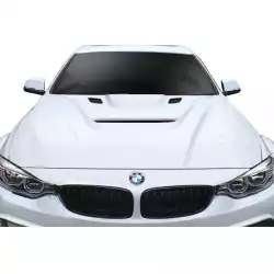 2012-2018 BMW 3 Series F30 / 2014-2020 4 Series F32 AF-1 Hood ( GFK ) - 1 Piece image - 1
