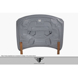 2012-2018 BMW 3 Series F30 / 2014-2020 4 Series F32 AF-1 Hood ( GFK ) - 1 Piece image - 5