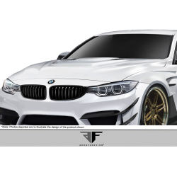 2012-2018 BMW 3 Series F30 / 2014-2020 4 Series F32 AF-1 Hood ( GFK ) - 1 Piece image - 2