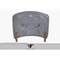 2012-2018 BMW 3 Series F30 / 2014-2020 4 Series F32 AF-1 Hood ( GFK ) - 1 Piece image - 10