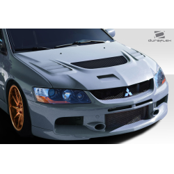 2003-2006 Mitsubishi Lancer Evolution 8 9 Duraflex C-1 Hood - 1 Piece image - 3