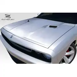 2008-2023 Dodge Challenger SRT Look Hood - 1 Piece image - 5