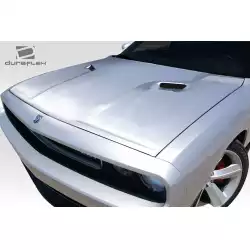 2008-2023 Dodge Challenger SRT Look Hood - 1 Piece image - 6
