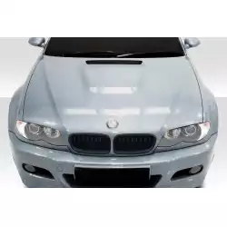 2002-2005 BMW 3 Series E46 4DR M3 Look Hood - 1 Piece image - 1