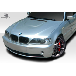 2002-2005 BMW 3 Series E46 4DR Duraflex M3 Look Hood - 1 Piece image - 3