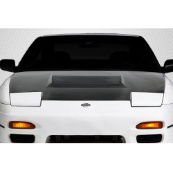 1989-1994 Nissan 240SX S13 Carbon Creations D-1 Hood - 1 Piece image - 1