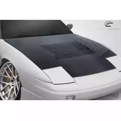 1989-1994 Nissan 240SX S13 D-1 Hood - 1 Piece image - 5