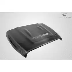 1997-2006 Jeep Wrangler Heat Reduction Hood (fits all models without highline fenders) - 1 Piece image - 4