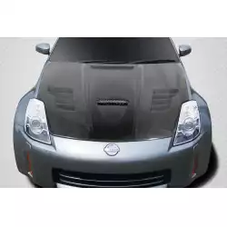 2003-2006 Nissan 350Z Z33 Vader Hood - 1 Piece image - 1