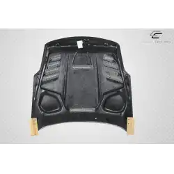 2003-2006 Nissan 350Z Vader Carbon Fiber Hood image - 12