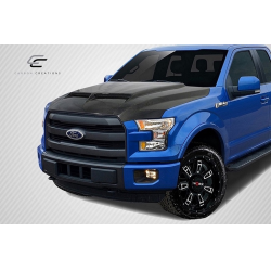 2015-2020 Ford F-150 Carbon Creations GT500 Hood - 1 Piece image - 2