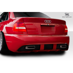 1996-2001 Audi A4 S4 B5 4DR Duraflex Version 1 Rear Bumper - 1 Piece image - 3