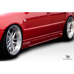 1996-2001 Audi A4 S4 B5 Duraflex Version 1 Side Skirts - 2 Piece image - 3