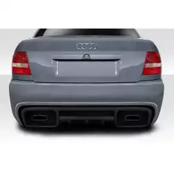 1996-2001 Audi A4 S4 B5 4DR Version 2 Rear Bumper - 1 Piece (S) image - 1