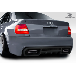 1996-2001 Audi A4 S4 B5 4DR Duraflex Version 2 Rear Bumper - 1 Piece image - 3