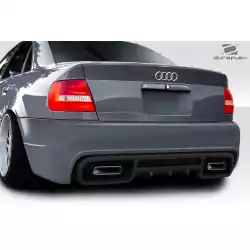 1996-2001 Audi A4 S4 B5 4DR Version 2 Rear Bumper - 1 Piece (S) image - 6