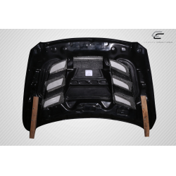 2009-2018 Dodge Ram 1500 Carbon Creations Viper Look Hood - 1 Piece image - 2