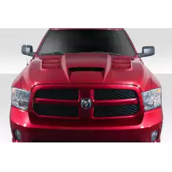 2009-2018 Dodge Ram 1500 Viper Look Hood - 1 Piece image - 1