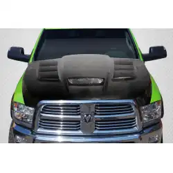 2010-2018 Dodge Ram 2500 Viper Look Hood - 1 Piece image - 1