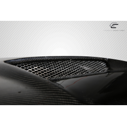 2010-2018 Dodge Ram 2500 Carbon Creations Viper Look Hood - 1 Piece image - 7