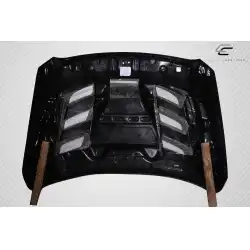 2010-2018 Dodge Ram Viper Look Carbon Fiber Hood image - 4