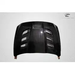 2010-2018 Dodge Ram Viper Look Carbon Fiber Hood image - 6