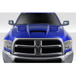 2010-2018 Dodge Ram 2500 Duraflex Viper Look Hood - 1 Piece image - 1